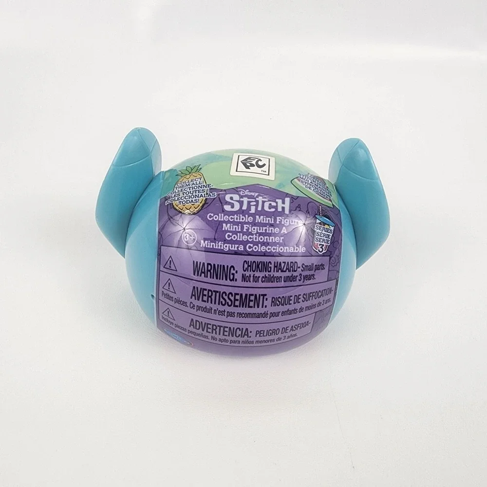 Disney Stitch Series‎ 3 Feed Me Collectible Mini Figure, Blind-Bag Capsule
